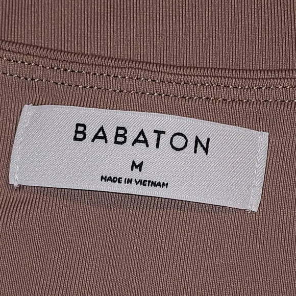 Babaton Aritzia‎ Womens Tan Contour Muscle Tank Top Medium - Picture 7 of 8